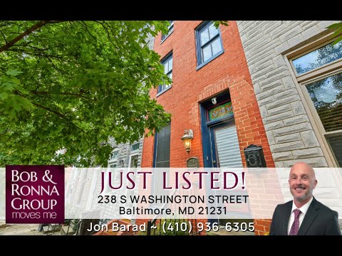 238 S Washington Street, Baltimore, MD home video tour