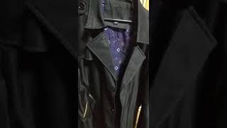 Turndown Collar Single Breasted Epaulet Wind Coat
