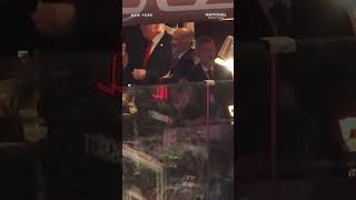Trump administration officials attend Game 3 of NBA Finals