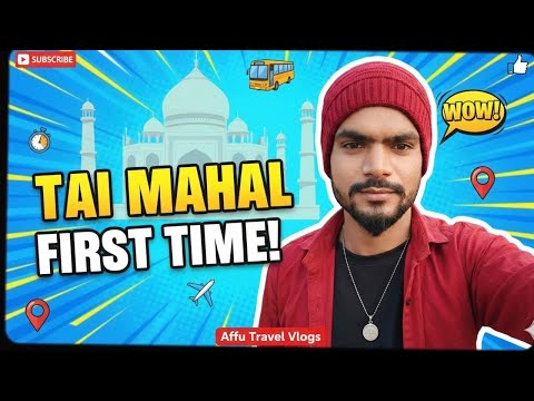 Taj Mahal FIRST TIME I Was Not Ready For This! |Affu Travel Vlogs | #tajmahalvlog 