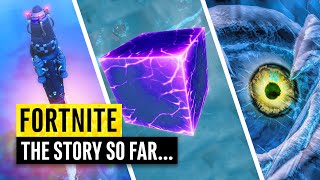 Fortnite | The ENTIRE Storyline So Far... (All Live Events and Cinematics) Season 0 - Season 9