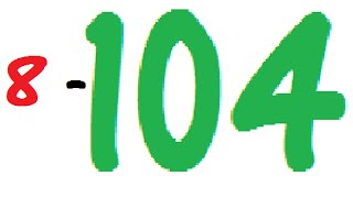 Multiples Of 8 To 104
