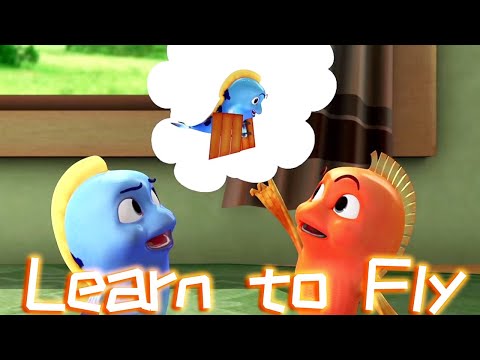 Flip & Flap | EP51 Learn to Fly | KidsAnimation | FlipFlap | comedy | adventure | fiction