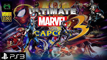 ULTIMATE MARVEL VS CAPCOM 3 PS3 GAMEPLAY