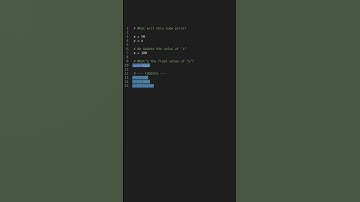 Can You Solve This Python Variable Challenge? #shorts