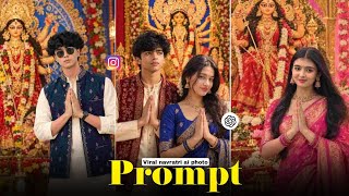 Instagram New Viral Navratri AI Photo Editing Prompt | Durga Puja AI Photo Editing Prompt | ChatGPT screenshot 5