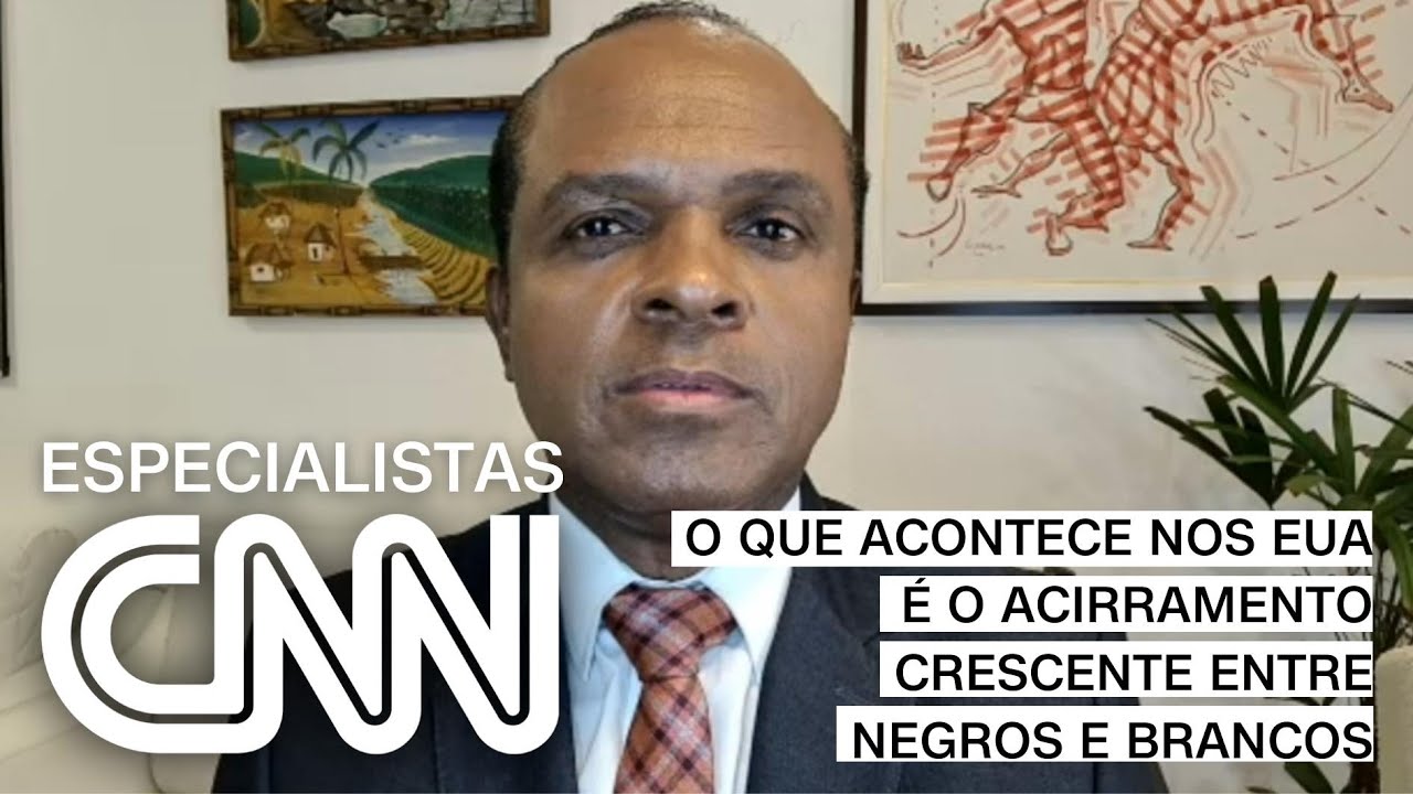 Pestana: O que acontece nos EUA é o acirramento crescente entre negros e brancos | ESPECIALISTA CNN