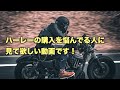 ハーレーの購入で失敗や後悔をしない為の方法を教えます！