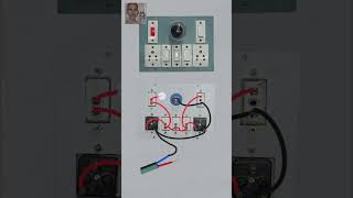 Simple Switch Board Wiring Diagram 📌 #unnaoelectric #wiring #diy #electrical #tips