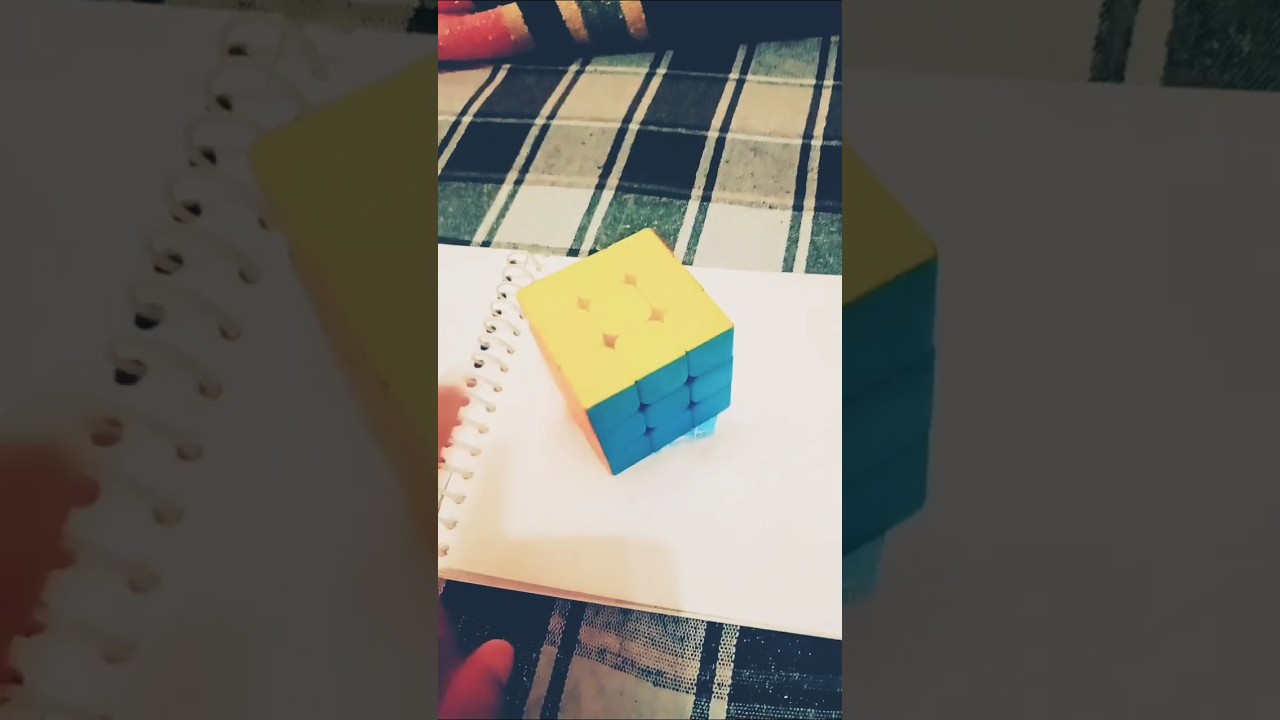 happily realistic Rubik's cube 100 like karo Drawing Color How 