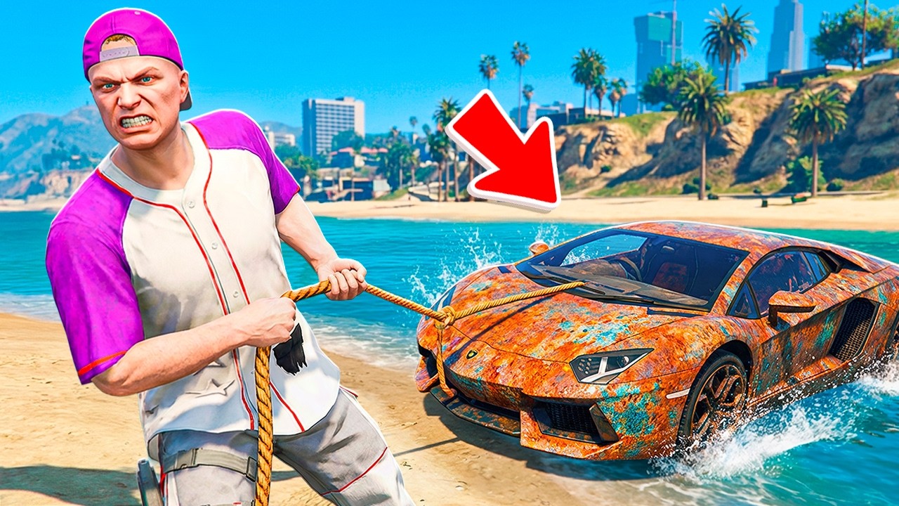 SCOT masini SCUFUNDATE din APA in GTA 5!