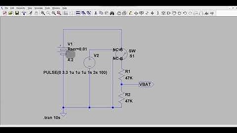 LTSpice Voltage Controlled Switch | Simulation
