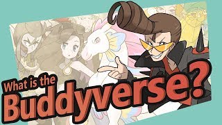 What is the Buddyverse?
Though you might not know it, Ive been building up a giant Shared Universe with many of my larger videos! My Regional Videos, Team Buddy narratives, Story Animatics, and Extra Videos (like my Dream Game) all connect together in the same universe, and Ive named this world The Buddyverse.
In this video Ill be giving you guys a general introduction to the Buddyverse, and will be going through a rough timeline of how all my videos fit together, as well as the similarities and differences compared to the Official Pokemon Games Universe. Hold on to your Baehives, this is about to get fanfiction-y!
Social Media Stuff
All I have is a twitter:
https://twitter.com/MrShyGuyBuddy (send baehives pls) What is the Buddyverse?