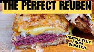 I made a Reuben Sandwich from scratch | It took a month to make this sandwich | The Perfect Reuben