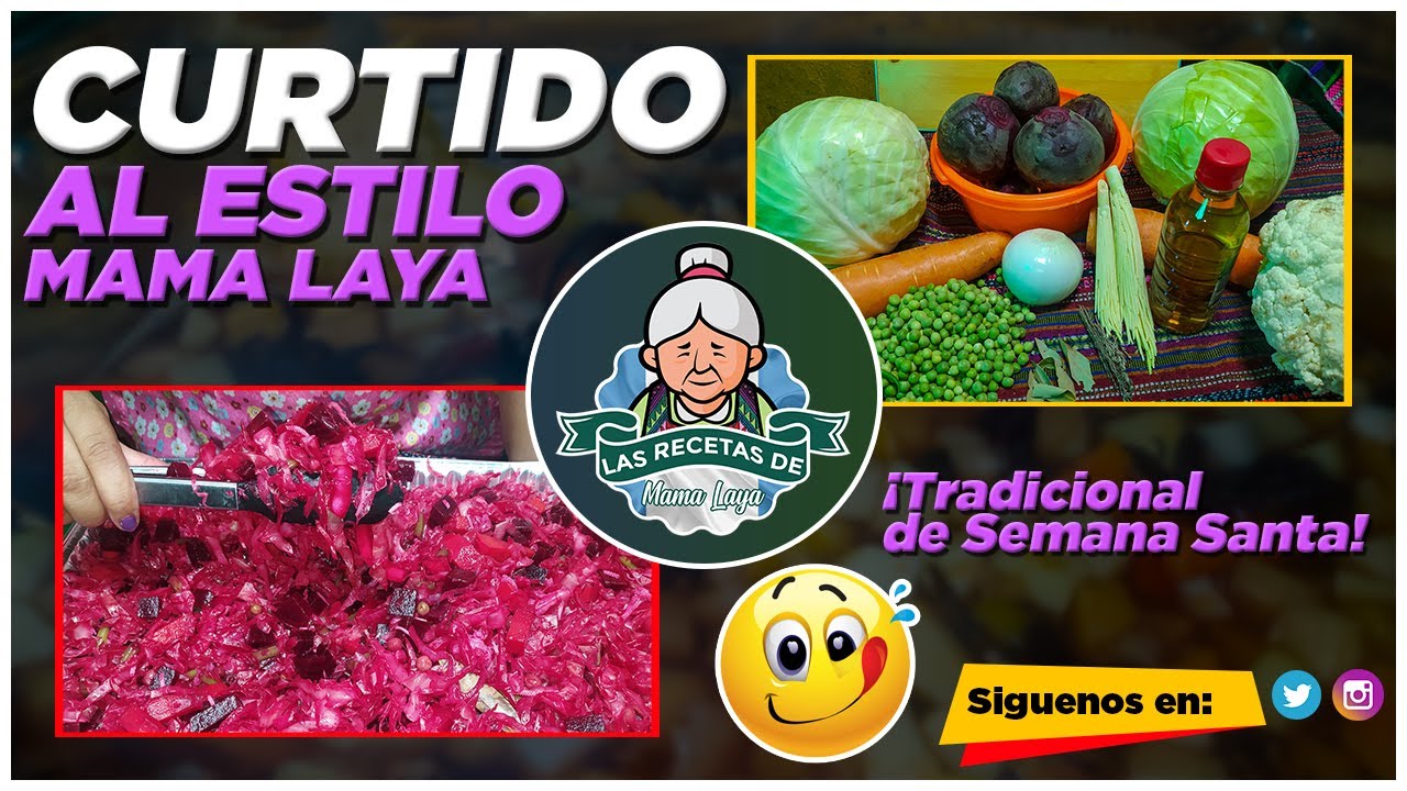 CURTIDO GUATEMALTECO delicia de Semana Santa CURTIDO para Tostadas y