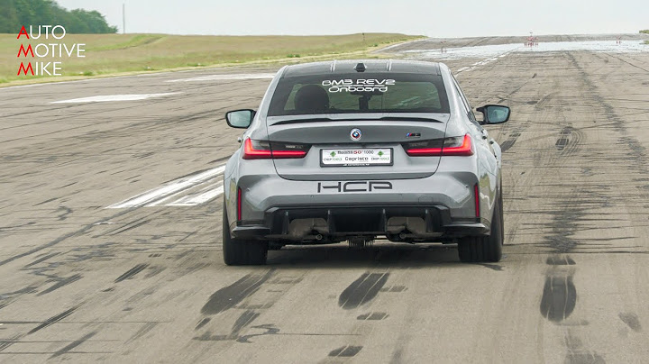 1000HP BMW M3 G80 HCP 0-317 KM/H Accelerations!