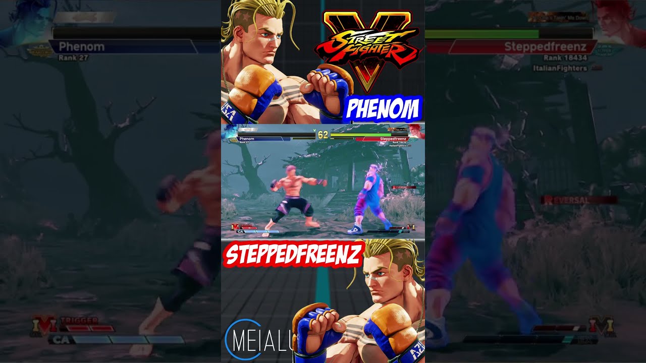 SFV CE - Phenom(LUKE) VS Steppedfreenz(LUKE) 🌘 MeiaLua 🌘