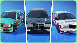 Fortnite's NEW Mercedes-Benz 190E Evo II Showcased!