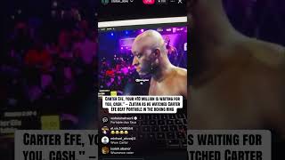 Carter Efe, your ₦10 million is waiting for you, cash.” — Zlatan #carterefe #boxing #portable