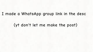 l created a group