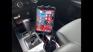 iPad Mini mount 4Runner 5th Gen by Milton JR 1,238 views 2 years ago 6 minutes, 35 seconds