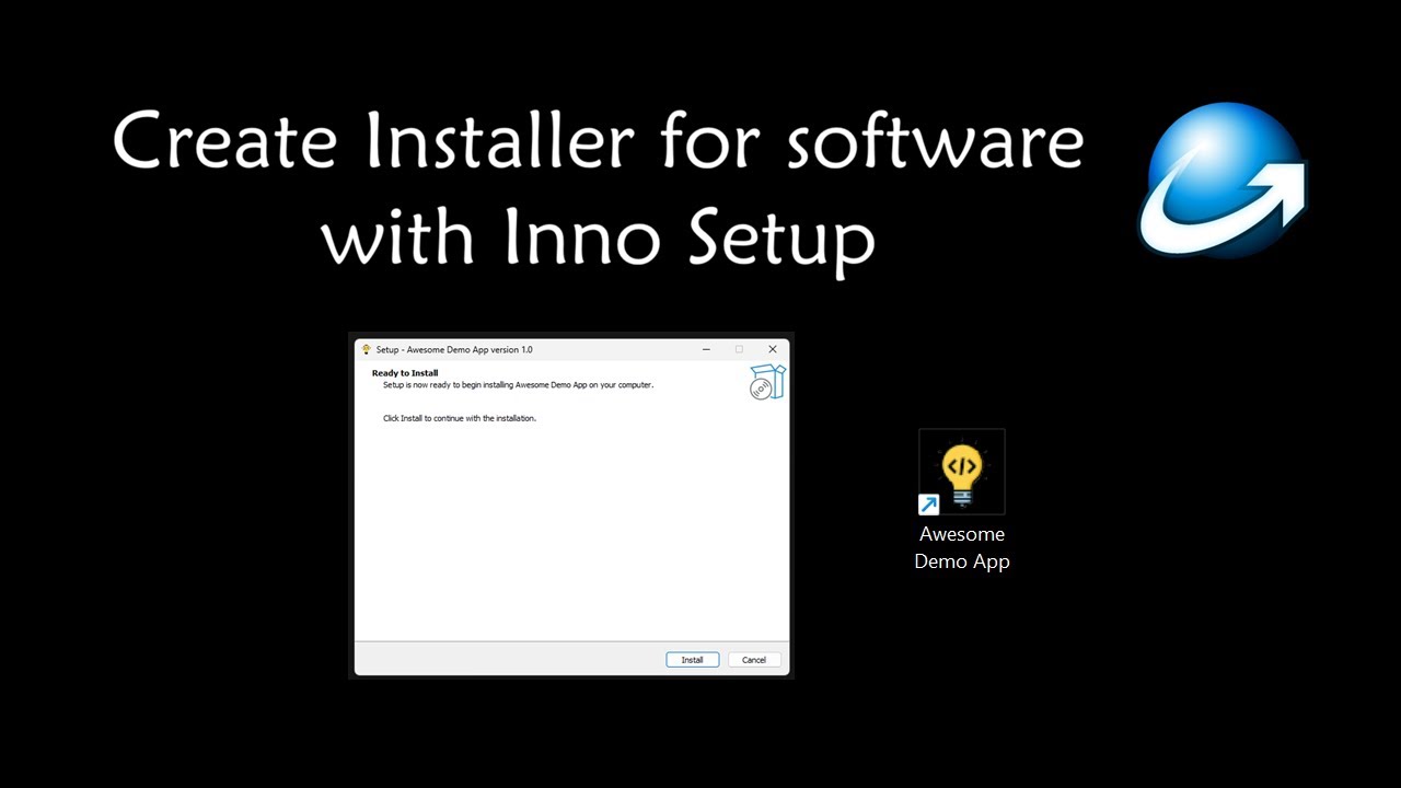 Create a software installer with Inno Setup