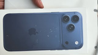 My new iPHONE 17 PRO MAX 2TB DEEP BLUE