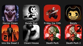 Horror Clown Chapter 1, Bendy Run, Friday the 13th, Bendy, Into the Dead 2, Clown House... screenshot 2