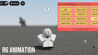 R6 animation script | universal script no key | Roblox script