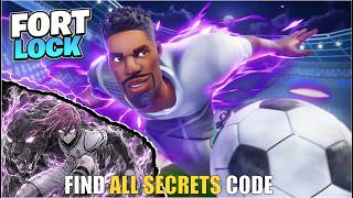 NEL CHIGIRI FORT LOCK SOCCER FOOTBALL MAP FORTNITE CREATIVE - FIND ALL SECRETS CODE (PART 2) screenshot 3