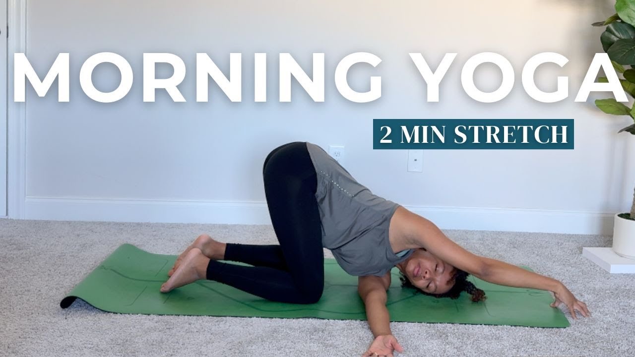 2 Minute Energy Boost | Quick Morning Stretch