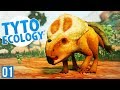 BUILD A DINOSAUR ECOSYSTEM | Tyto Ecology Cretaceous Mongolia (Dinosaur DLC Part 1)