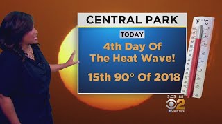 Heat Wave Continues For 4th Straight Day