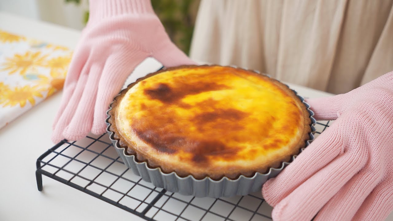 Bake Cheese Pie Recipe ✿ Hokkaido Baked Cheese Tart Recipe