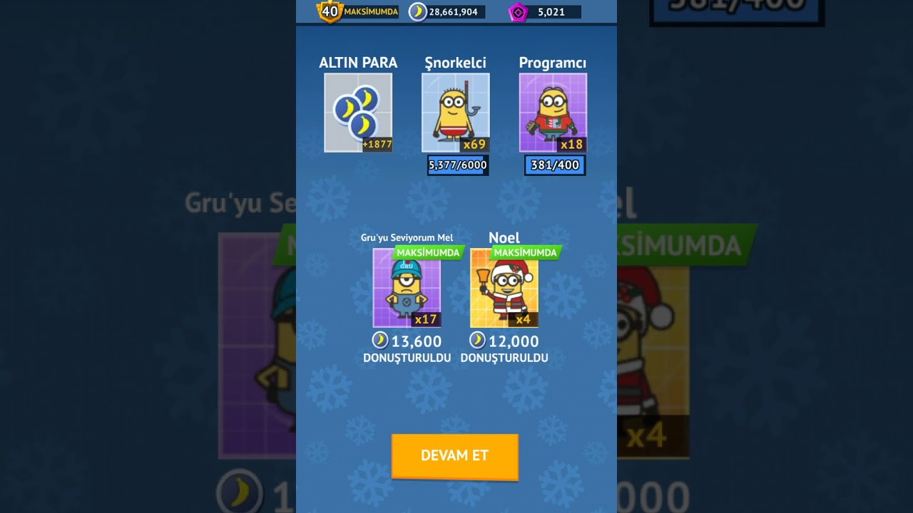 Minion Rush | Christmas Special | 16 New Year Eve Prize Pod