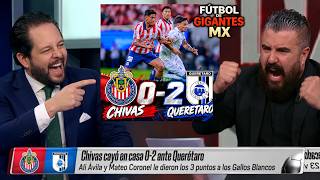 ¡QUERETARO LE DA UN BAÑO DE REALIDAD A CHIVAS 2-0! La Prensa MEXICANA LE PEGA a Milito