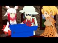 MMDけものフレンズ「アルパカのまくら」