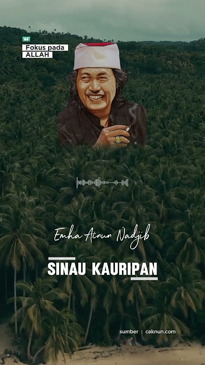 Fokus sama ALLAH  |  Sinau Kauripan Cak nun #caknun #mbahnun #maiyah #emhaainunnadjib