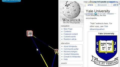 3D Wikipedia Browser