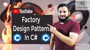 Factory Design Pattern In C# | Creational Design Patterns | C# Design Patterns | C# (Hindi/Urdu)