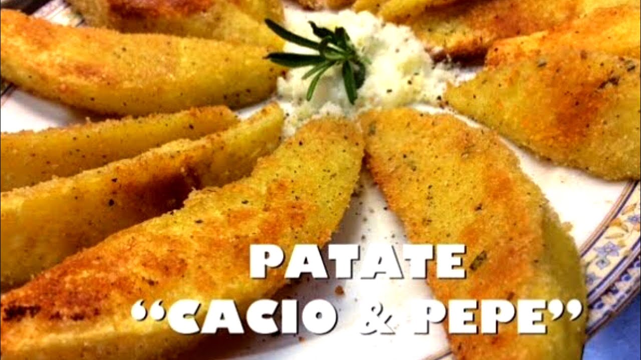PATATE CROCCANTI “CACIO & PEPE” al forno, ricetta facile e veloce - TUTTI A TAVOLA