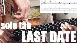 LAST DATE [TABS] Fingerstyle Guitar Lesson Tutorial #03