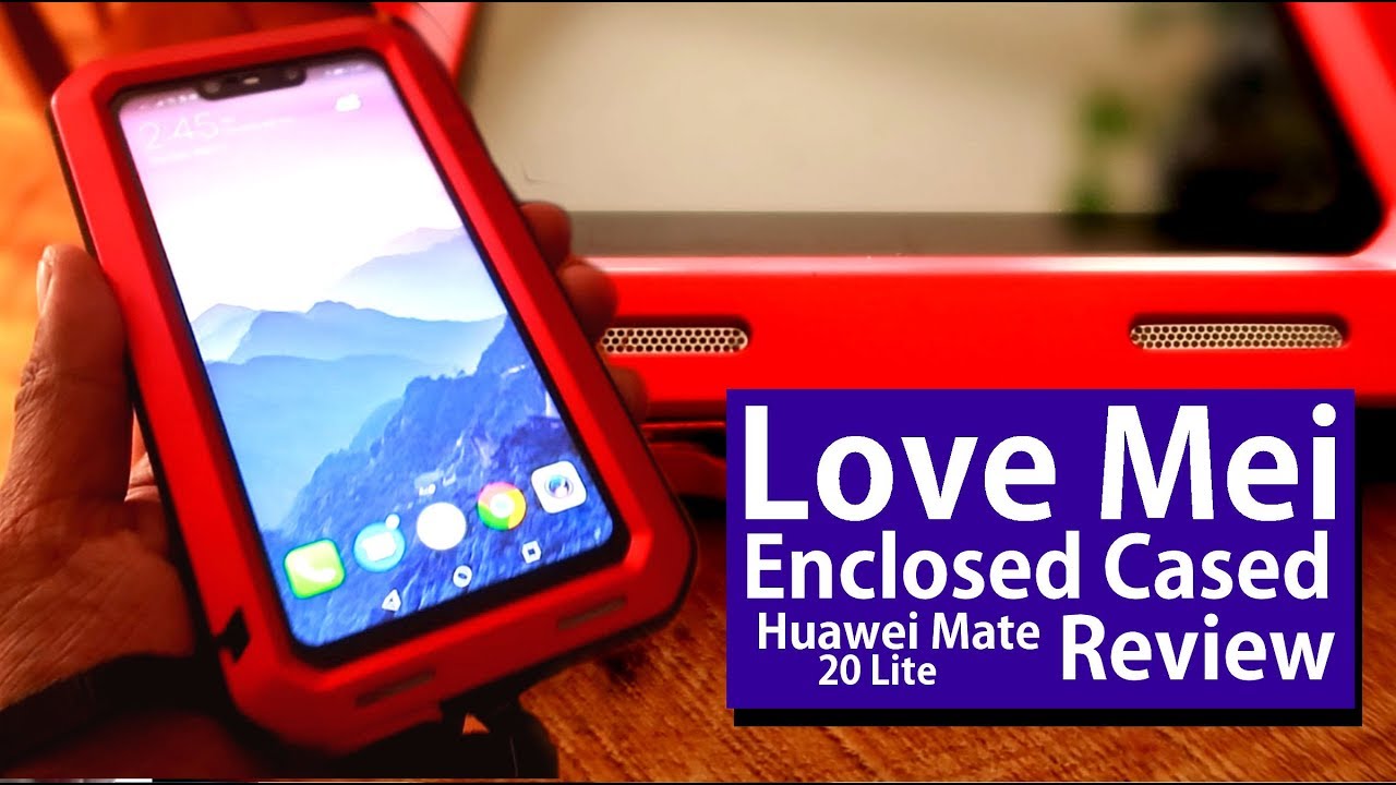 Huawei Mate 20 Lite Review에 대한 Love Mei 보호 케이스