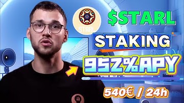 STARL coin Staking im Starlink Bullenmarkt – Top 952% APY