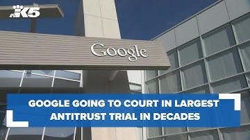 Google going to court in largest antitrust trial in decades