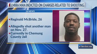 Elmira man indicted on charges related to November scooter shooting