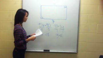 Solving for X and Y in a Parallelogram