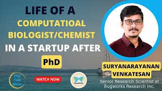 Transition From Phd To Startup Computational Biologist Bugworks Suryanarayanan Venkatesan