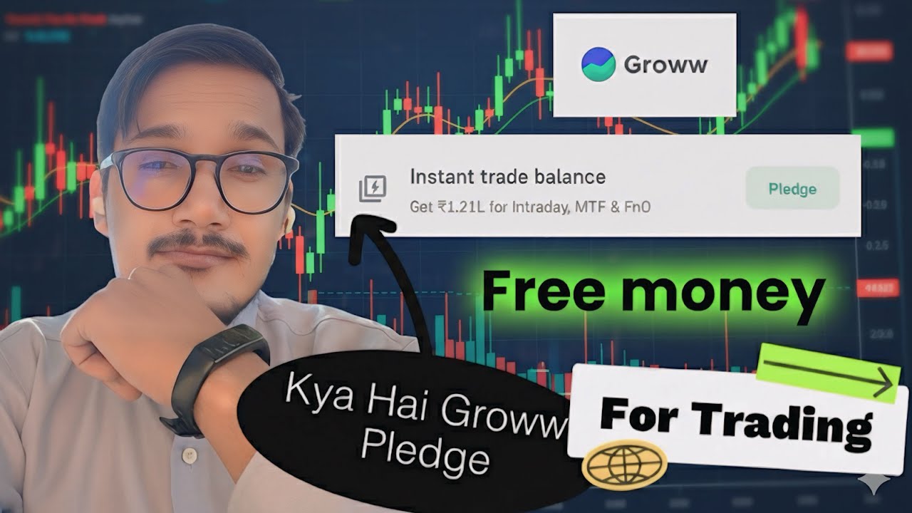 Bina Paiso Ke Trade Kaise Kare | Groww Pledge Feature Explained | Margin Trading on Groww