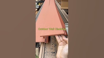 Outdoor Waterproof Wpc Wall Clad Outdoor Decorative Wall Cladding Panel Wall Exterior #cladding